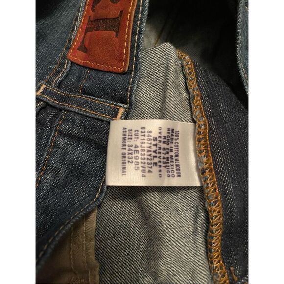 RL Ralph Lauren Straight Leg Zip Fly Ashmore Original Polo Jeans Company 34x32 - Picture 3 of 6